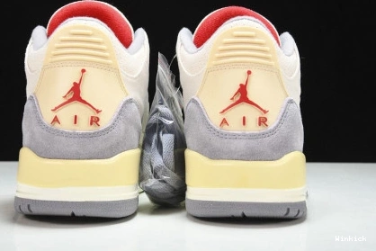 Retro “Muslin”DH7139-100 Air Jordan 3 1204